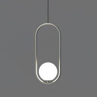 Mila Brass Pendant Swag Light - Vakkerlight