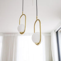 Mila Brass Pendant Light - Vakkerlight