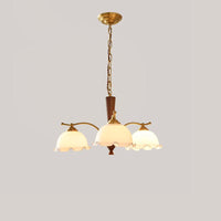 Milky Flower Chandelier - Vakkerlight