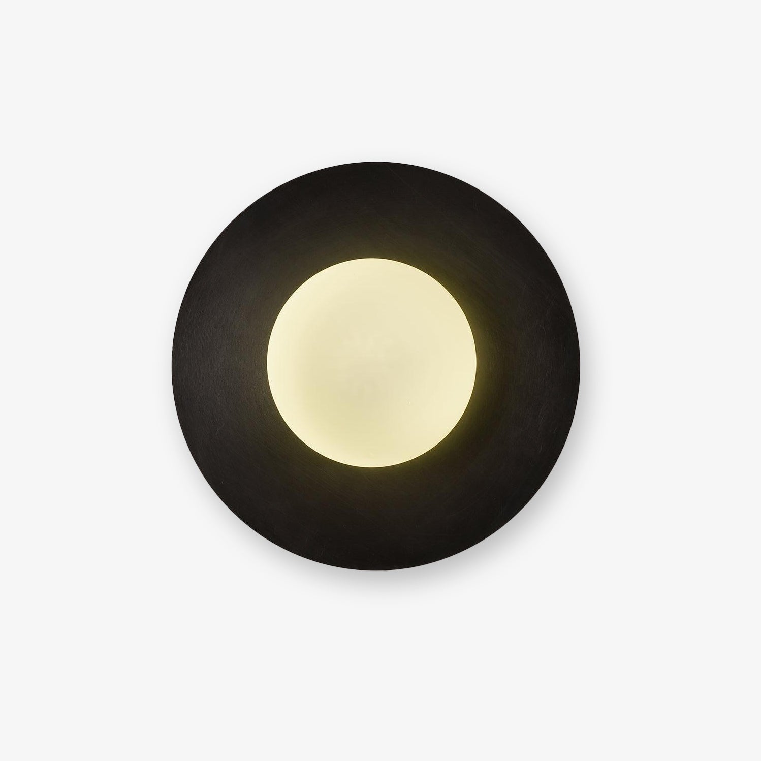 Round Glass Art Wall Lamp - Vakkerlight