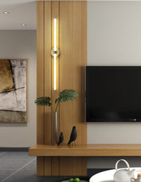 Minimalist Vertical Wall Sconce - Vakkerlight