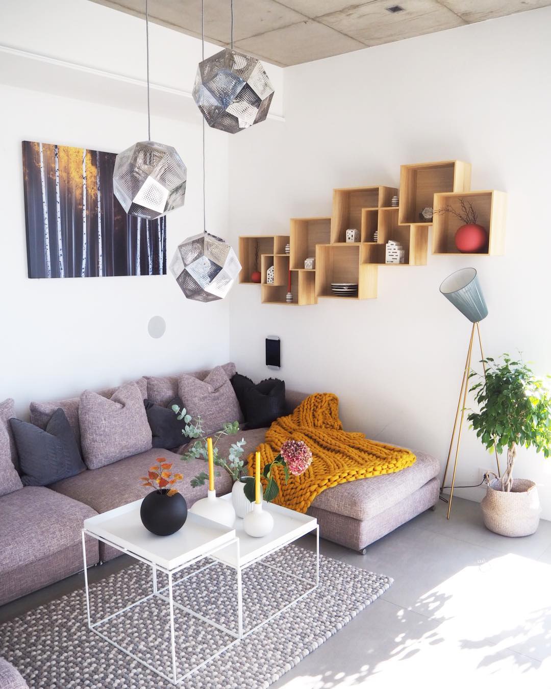 Modern Oslo Wood Floor Lamp - Vakkerlight