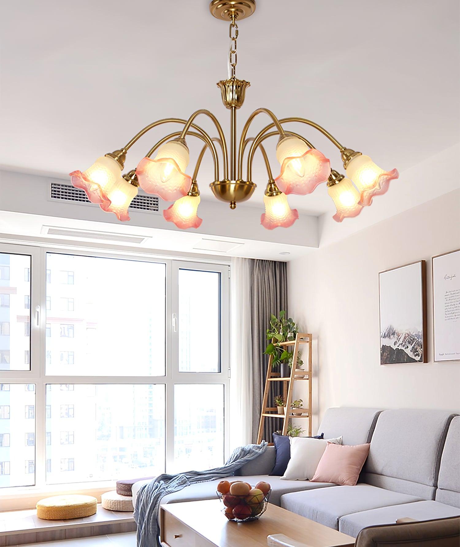 Morning Glory Chandelier - Vakkerlight