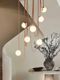 Multiple Belt Art Pendant Light - Vakkerlight