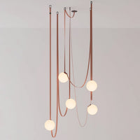 Multiple Belt Art Pendant Light - Vakkerlight