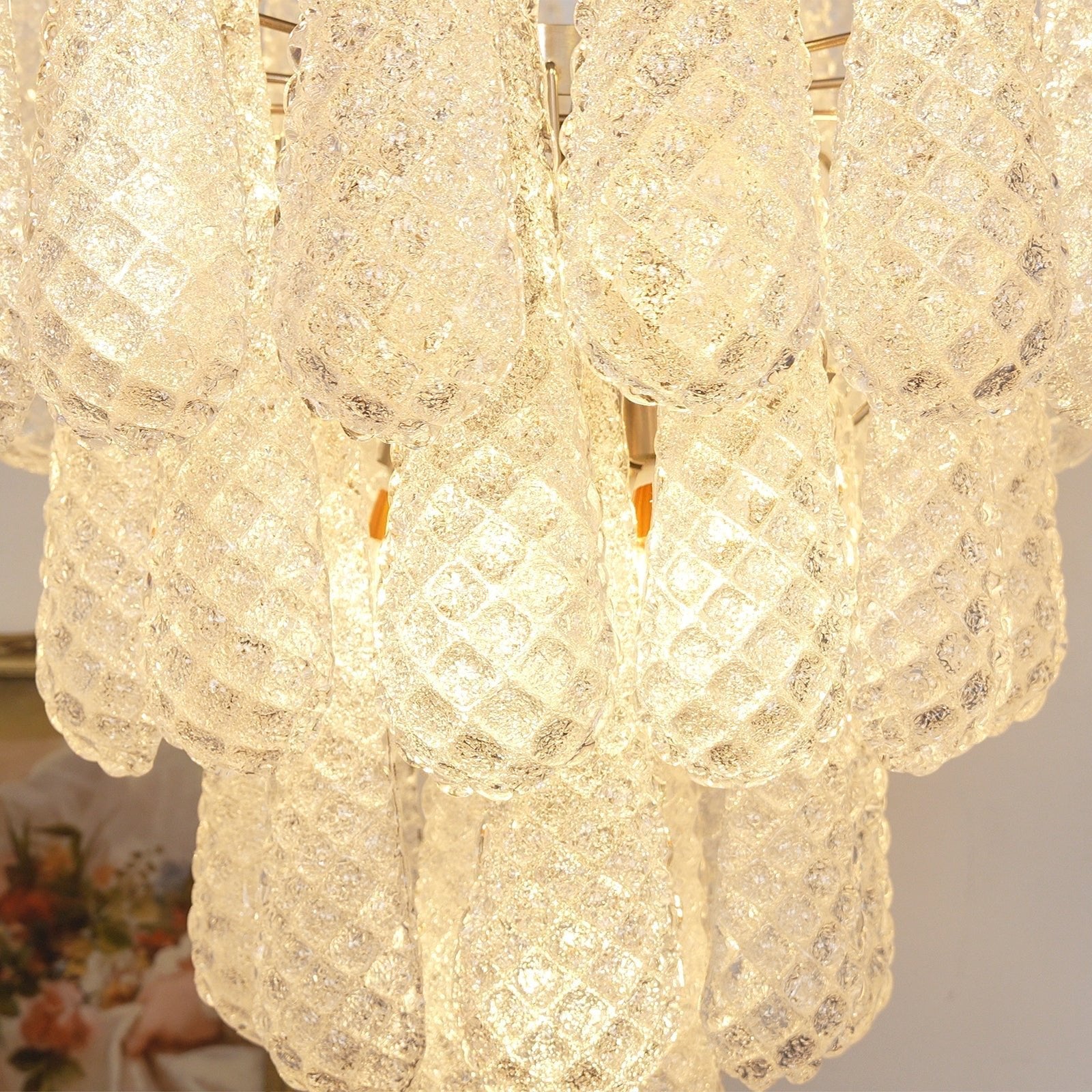 Murano Glass Dewdrop Chandelier - Vakkerlight