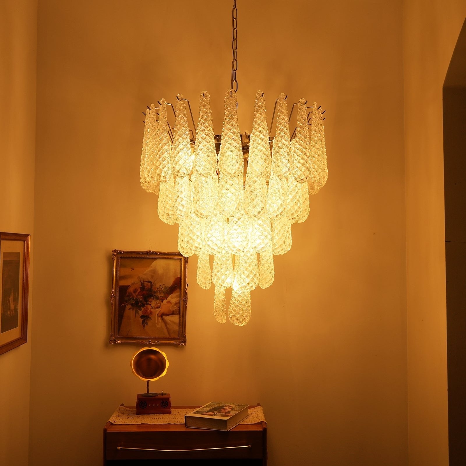 Murano Glass Dewdrop Chandelier - Vakkerlight