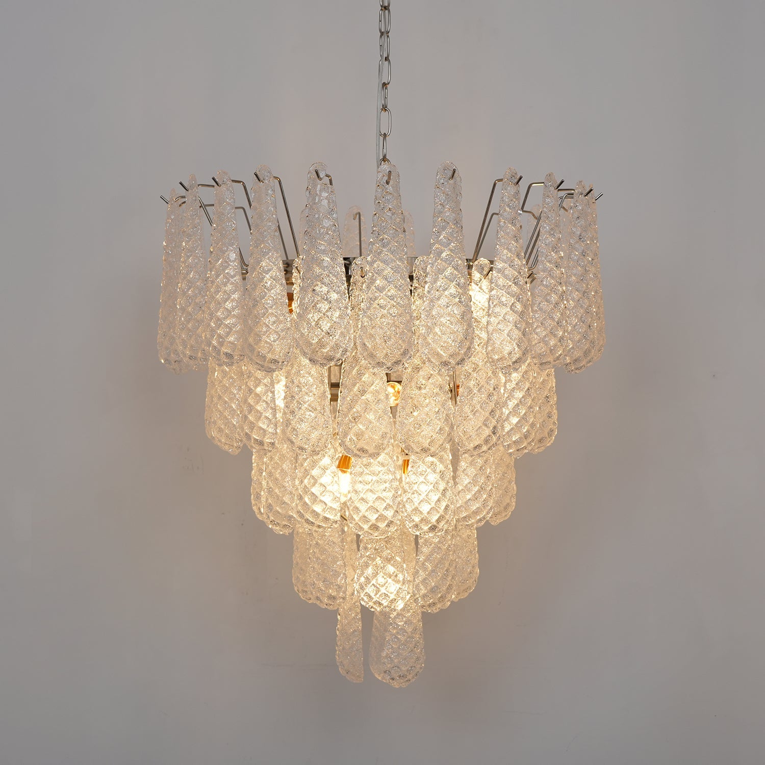 Murano Glass Droplet Chandelier - Vakkerlight