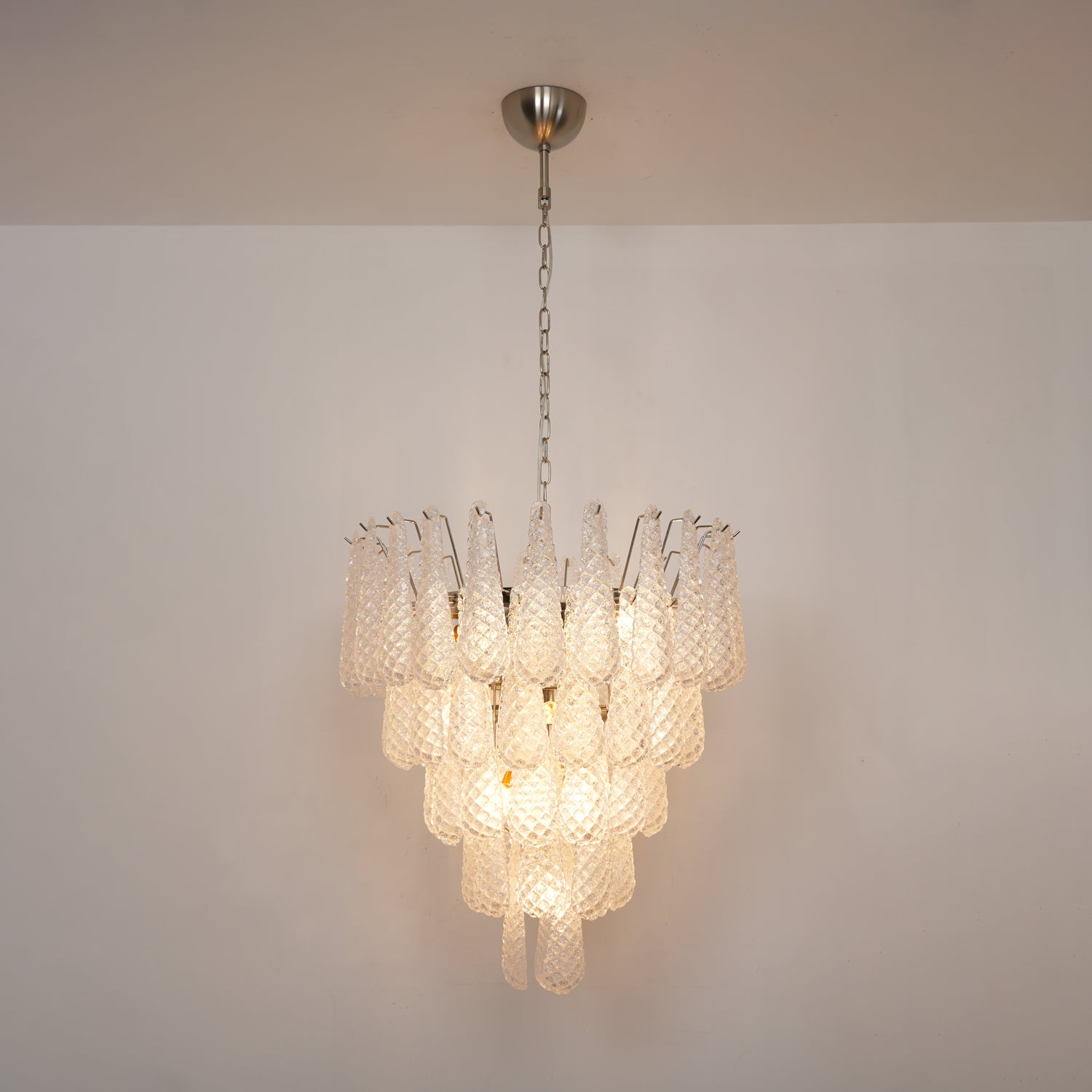 Murano Glass Droplet Chandelier - Vakkerlight