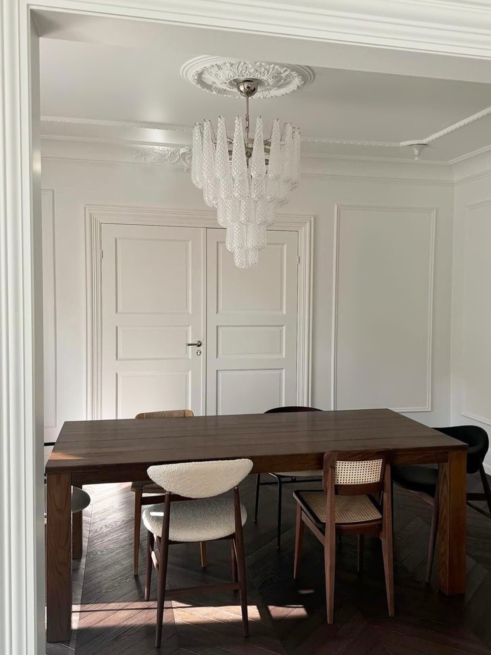 Murano Glass Droplet Chandelier - Vakkerlight