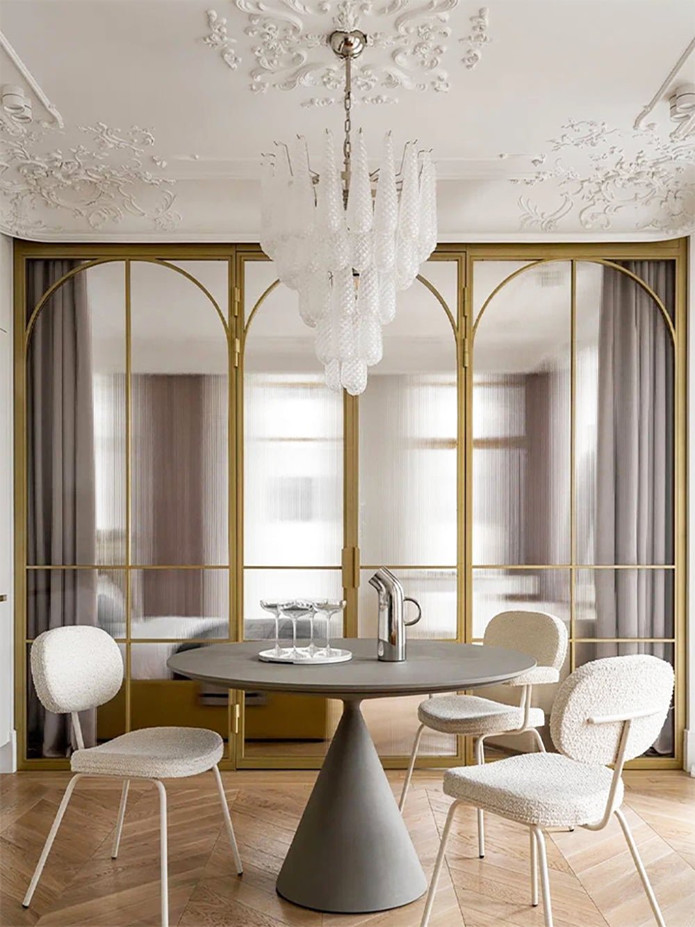 Murano Glass Droplet Chandelier - Vakkerlight