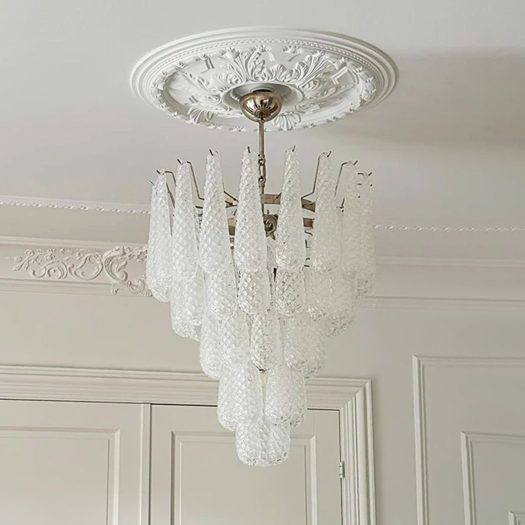 Murano Glass Droplet Chandelier - Vakkerlight