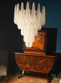 Murano Glass Droplet Chandelier - Vakkerlight