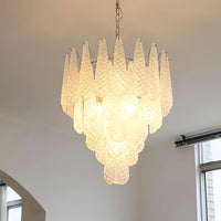 Murano Glass Droplet Chandelier - Vakkerlight
