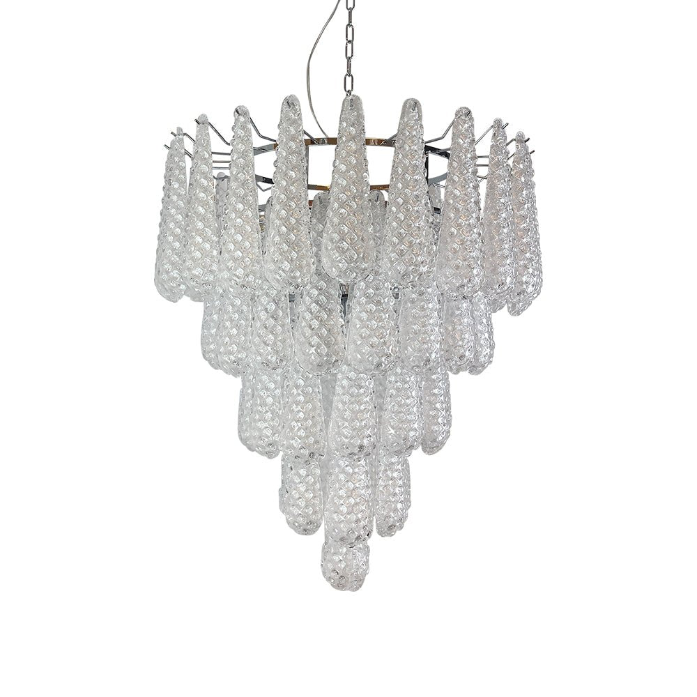Murano Glass Droplet Chandelier - Vakkerlight
