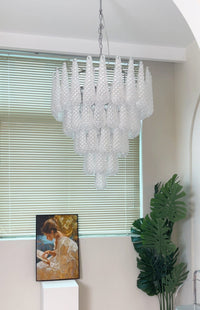 Murano Glass Droplet Chandelier - Vakkerlight