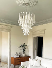 Murano Glass Petals Chandelier - Vakkerlight