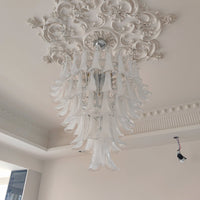 Murano Glass Petals Chandelier - Vakkerlight