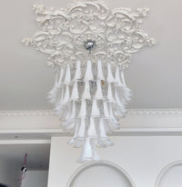 Murano Glass Petals Chandelier - Vakkerlight