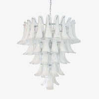 Murano Glass Petals Chandelier - Vakkerlight