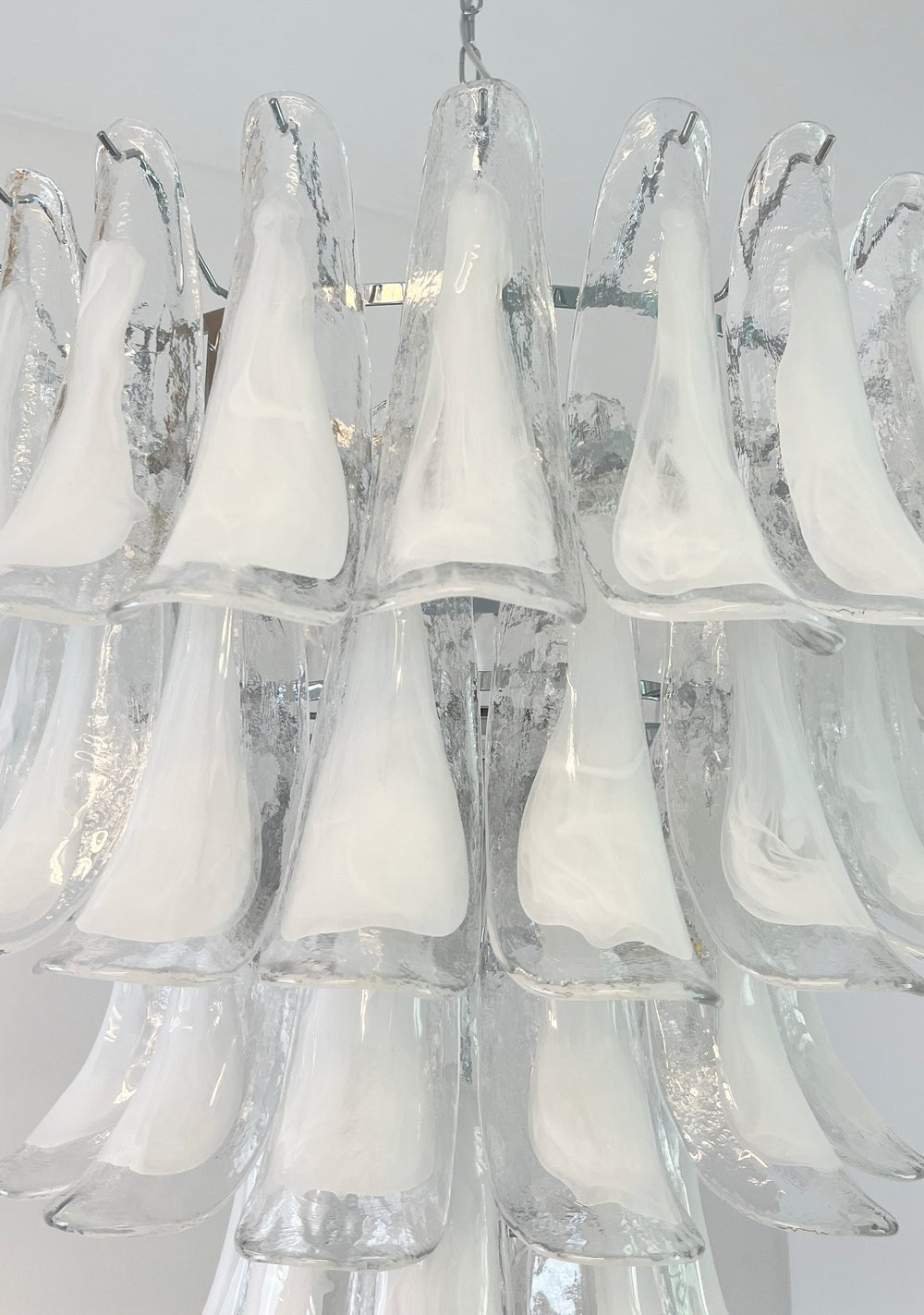 Murano Glass Petals Chandelier - Vakkerlight