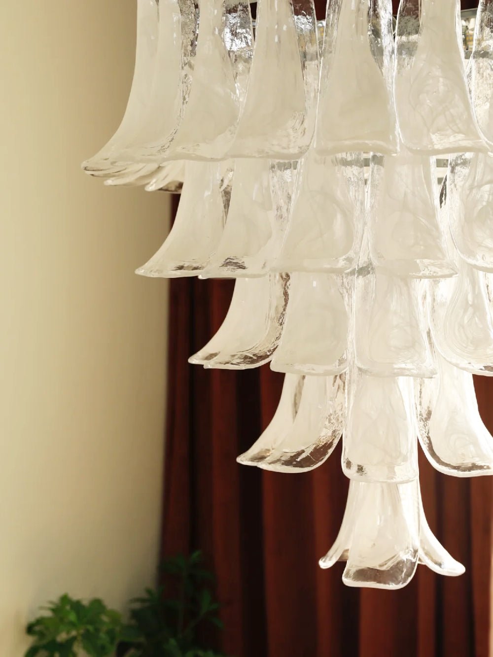 Murano Glass Petals Chandelier - Vakkerlight