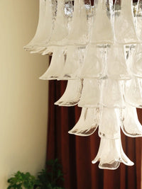 Murano Glass Petals Chandelier - Vakkerlight