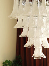 Murano Glass Petals Chandelier - Vakkerlight