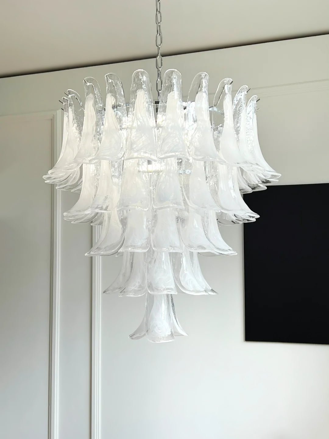 Murano Glass Petals Chandelier - Vakkerlight
