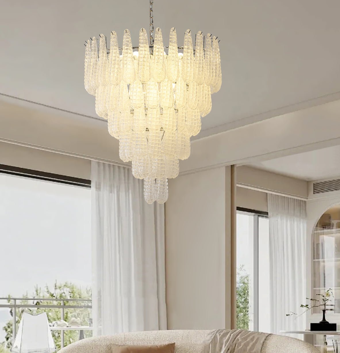 Murano Glass Pinecone Chandelier - Vakkerlight