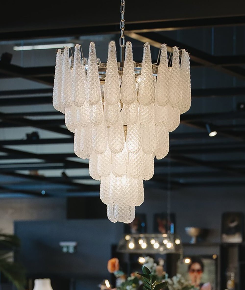 Murano Glass Pinecone Chandelier - Vakkerlight
