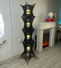 Noir Mesh Tower Floor Lamp - Vakkerlight