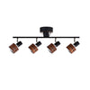 Nordic Cylindrical 4-Light Spotlight, Nordic minimalist style, suitable for kitchens and living rooms