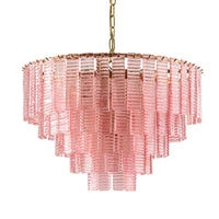 Opalora Pink Murano Chandelier - Vakkerlight