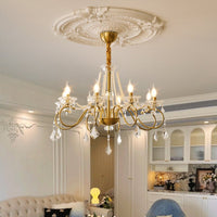Opulent Pearl Crystal Chandelier - Vakkerlight