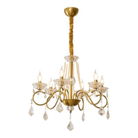 Opulent Pearl Crystal Chandelier - Vakkerlight