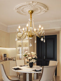 Opulent Pearl Crystal Chandelier - Vakkerlight