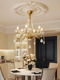 Opulent Pearl Crystal Chandelier - Vakkerlight