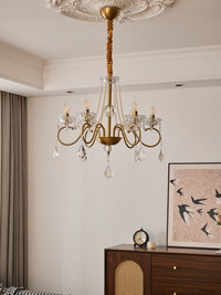 Opulent Pearl Crystal Chandelier - Vakkerlight