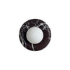 Orli Deep Purple Red Marble Sconce, Modern minimalist style, suitable for bedroom bedside and hallway