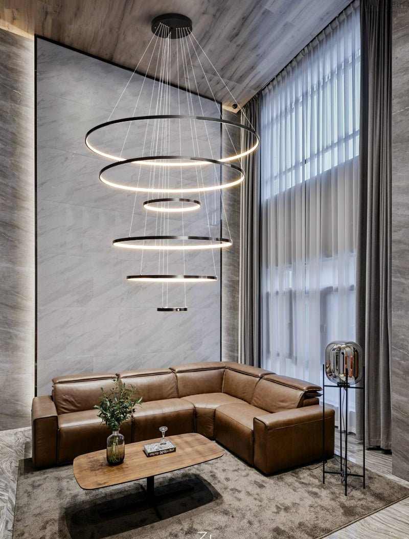 Orrery Rings Chandelier - Vakkerlight