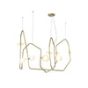 Palindrome Chandelier, Modern minimalist style, suitable for living room and dining room