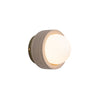 Pearla Travertine Wall Lamp, Wabi-Sabi style, suitable for bedroom bedside and tea room