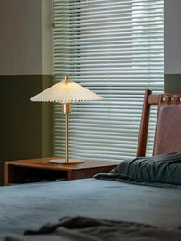 Perla Pleated Table Lamp - Vakkerlight