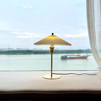 Perla Pleated Table Lamp - Vakkerlight