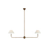 Brody Linear Chandelier, Transitional style, suitable for kitchen islands and studies