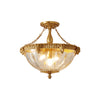 Pineapple Ceiling Lamp, European Neoclassical style, suitable for living rooms and dining rooms