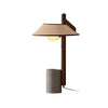 Cement decorative vase fabric Pinnacle Table Lamp, wabi-sabi style, suitable for tea rooms and living rooms
