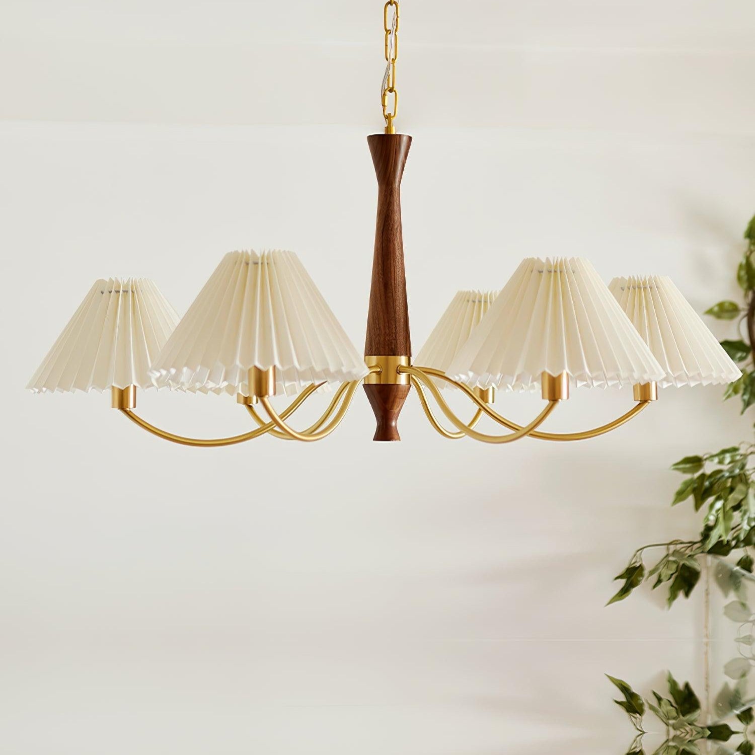 Pleated Chandelier - Vakkerlight