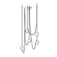 Belts Combination Canvas Pendant Light - Vakkerlight